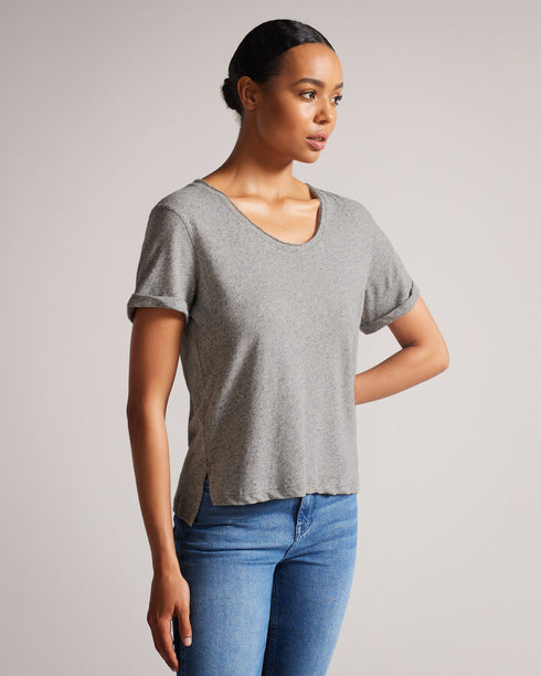<P>Metallic Tee</P>